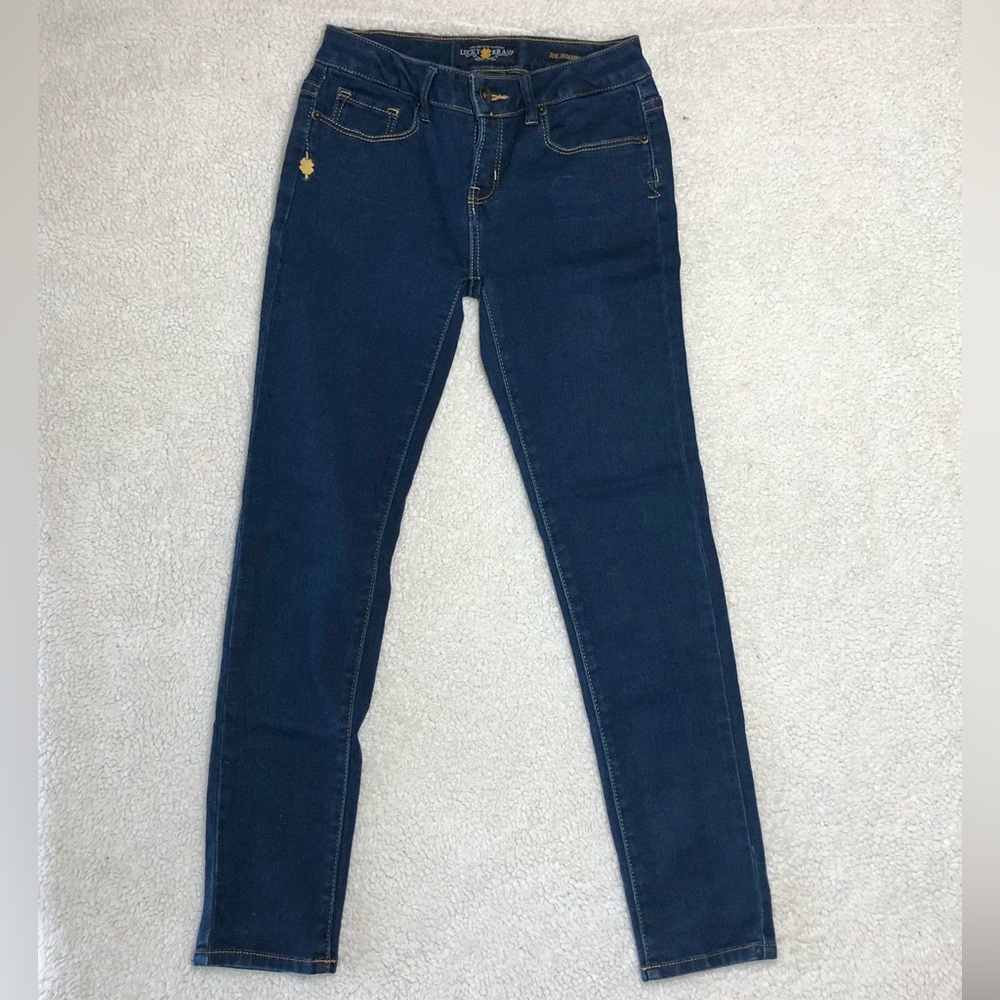 Lucky Brand Zoe Skinny Girl’s Denim Jeggings.